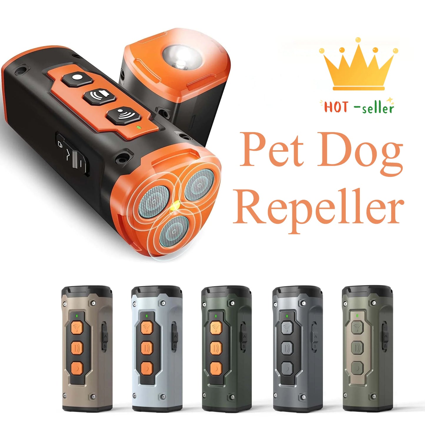 linterna Repelente para perros